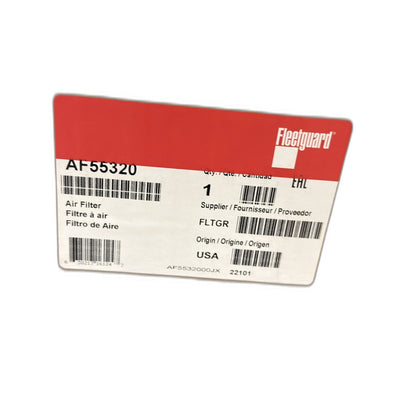 AF55320 Fleetguard Secondary Air Filter
