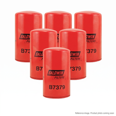 Baldwin B7379 Lube Filter front product photo | stocked in BC, ships Canada-wide