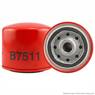 Baldwin B7511 Lube Spin-On Oil Filter front product photo | stocked in BC, ships Canada-wide