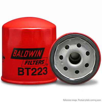 Baldwin BT223 Spin-on Lube Oil Filter front product photo | stocked in BC, ships Canada-wide