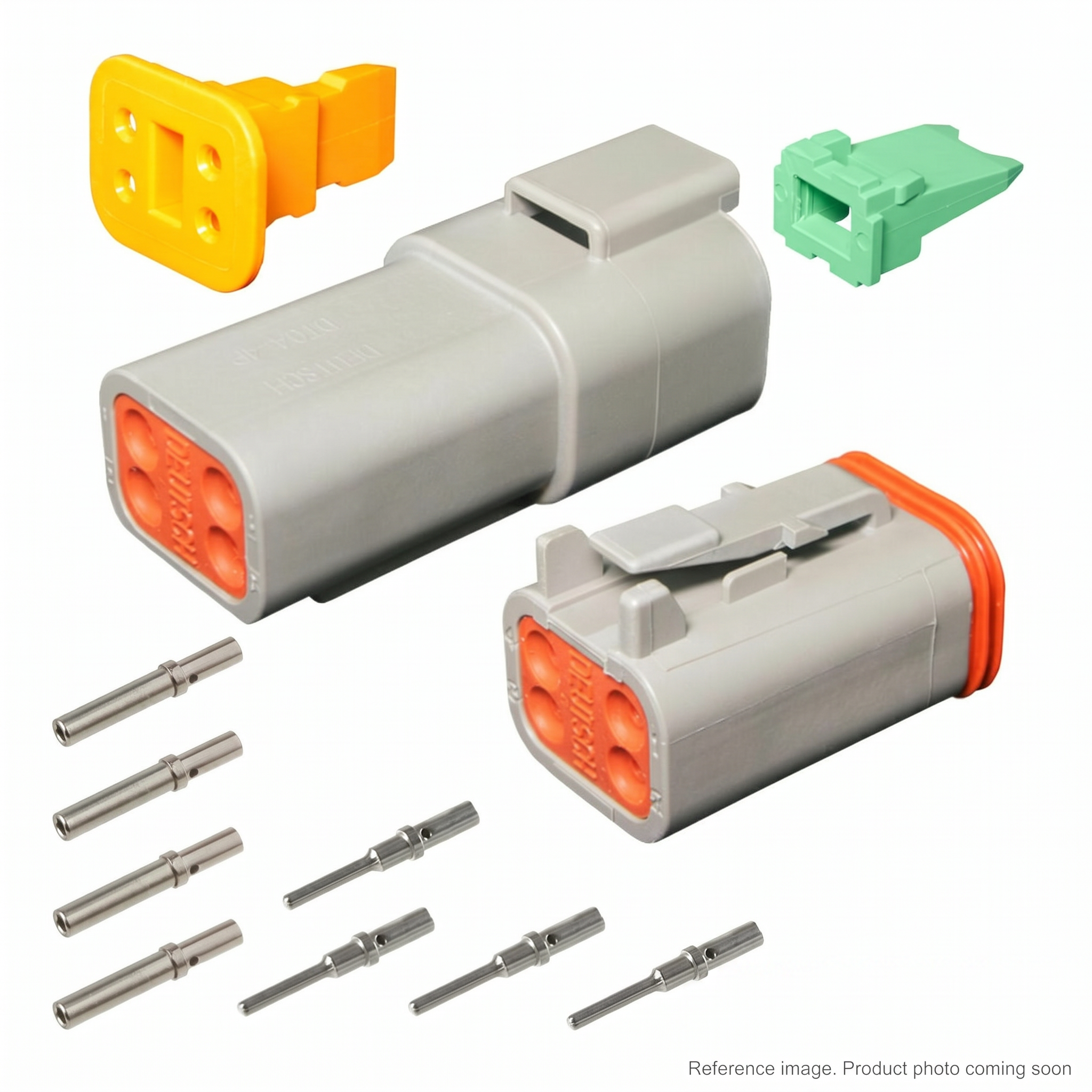 Deutsch CONNECTOR, DUETZ Electrical Connectors alternate angle product photo | stocked in BC, ships Canada-wide