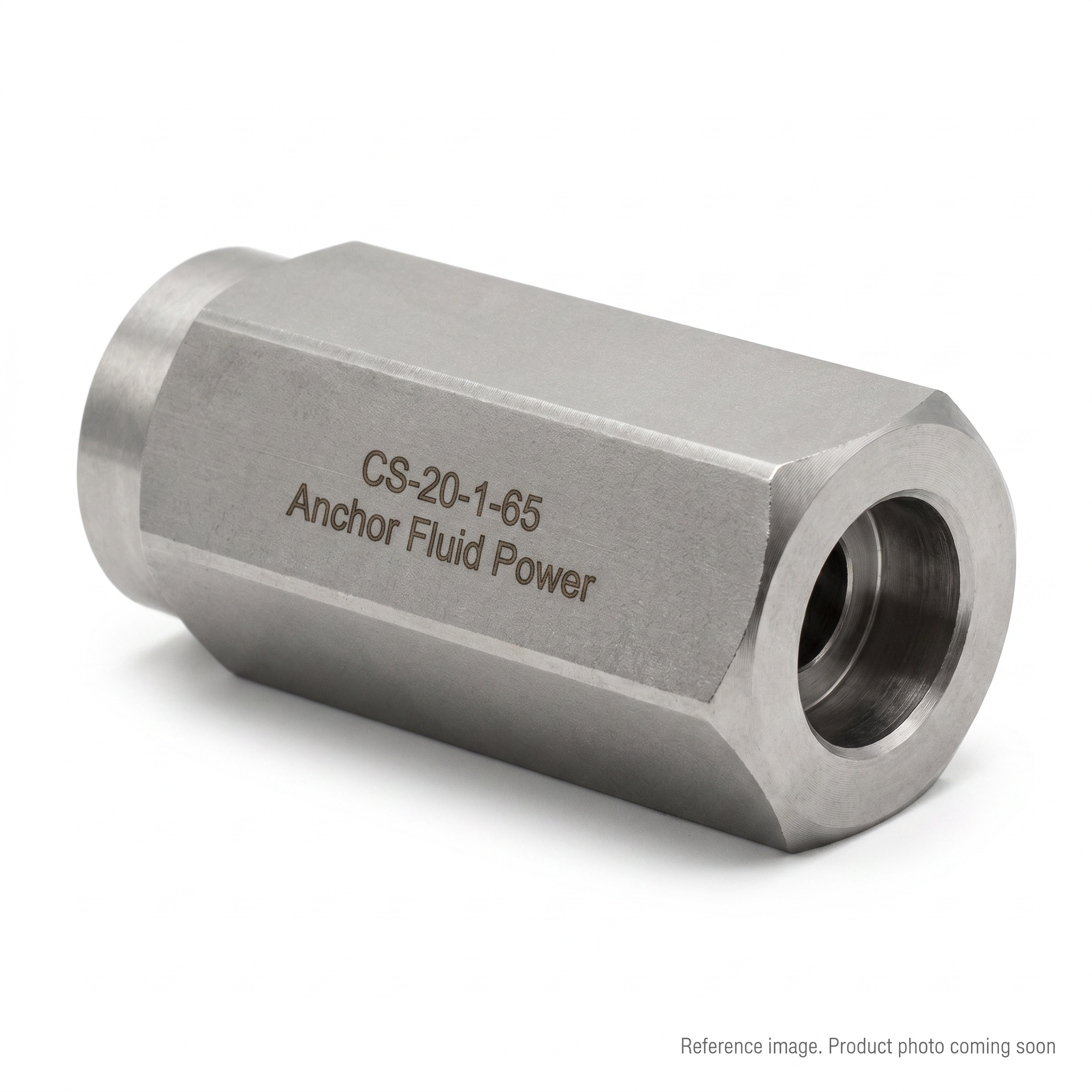 Anchor Fluid Power CS-20-1-65 Hydraulic Check Valves front product photo | stocked in BC, ships Canada-wide