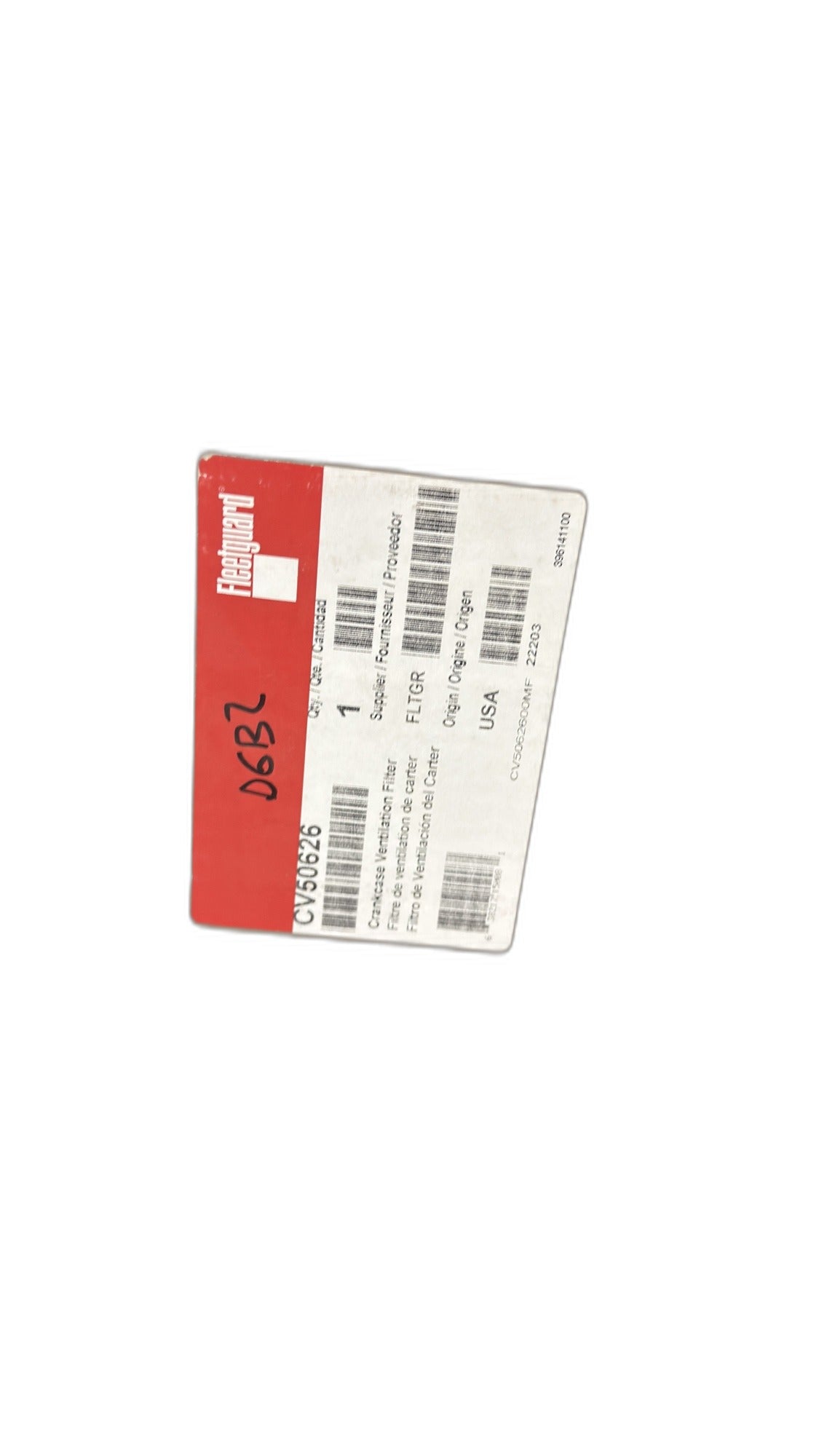 CV50626 Fleetguard Crankcase Ventilation Filter