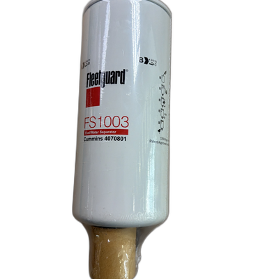 FS1003 Fleetguard Fuel/Water Separator - Fits Cummins 3406889 application family, Cummins 4070801 application family