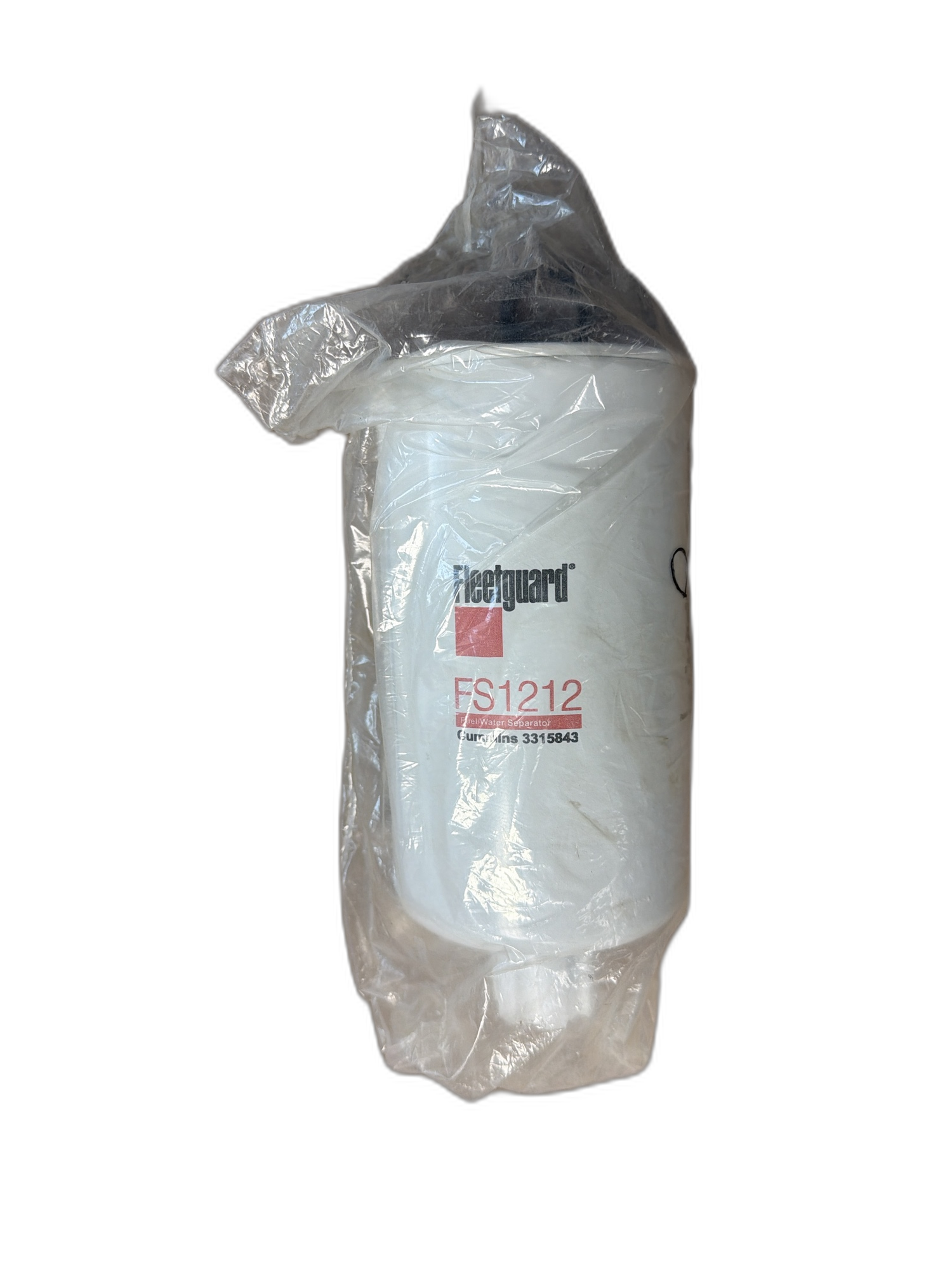 FS1212 Fleetguard Fuel/Water Separator - Fits Cummins ISB, Cummins ISC, Cummins ISL, Detroit Series 60 12.7L, Detroit Series 60 14.0L,  CAT C12,  CAT C13,  Mack ASET