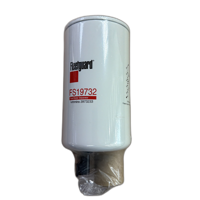 FS19732 Fleetguard Fuel/Water Separator - Fits Cummins QSB, Cummins QSC, Cummins QSL, Cummins ISF 3.8S3141, Cummins ISF 3.8S3154, Cummins ISF 3.8S3168, Cummins ISF 3.8S4154, Cummins ISF 3.8S4168