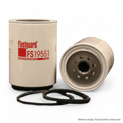 Fleetguard FS-19550 Fuel/Water Separator front product photo | stocked in BC, ships Canada-wide