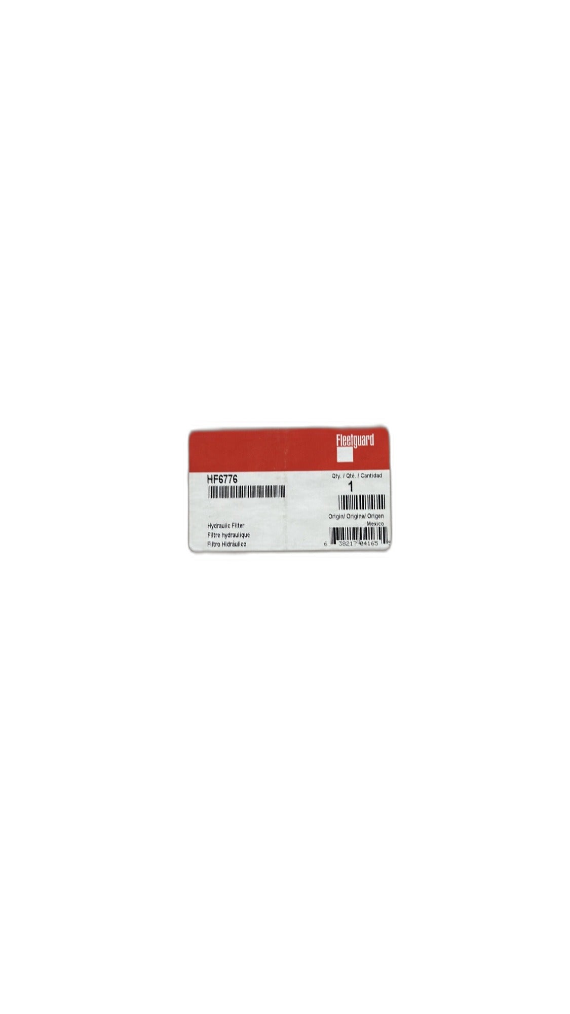 HF6776 Fleetguard Hydraulic filter