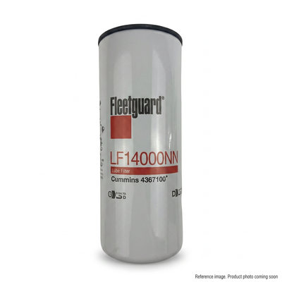 Fleetguard LF14000NN Lube Filter front product photo | stocked in BC, ships Canada-wide