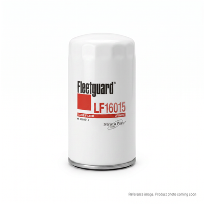 Fleetguard LF16015 Lube Filter front product photo | stocked in BC, ships Canada-wide