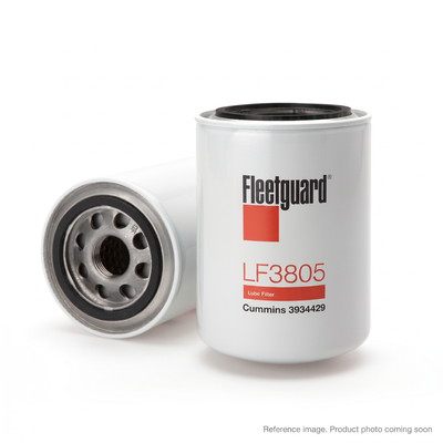 Fleetguard LF3805 Lube Filter front product photo | stocked in BC, ships Canada-wide