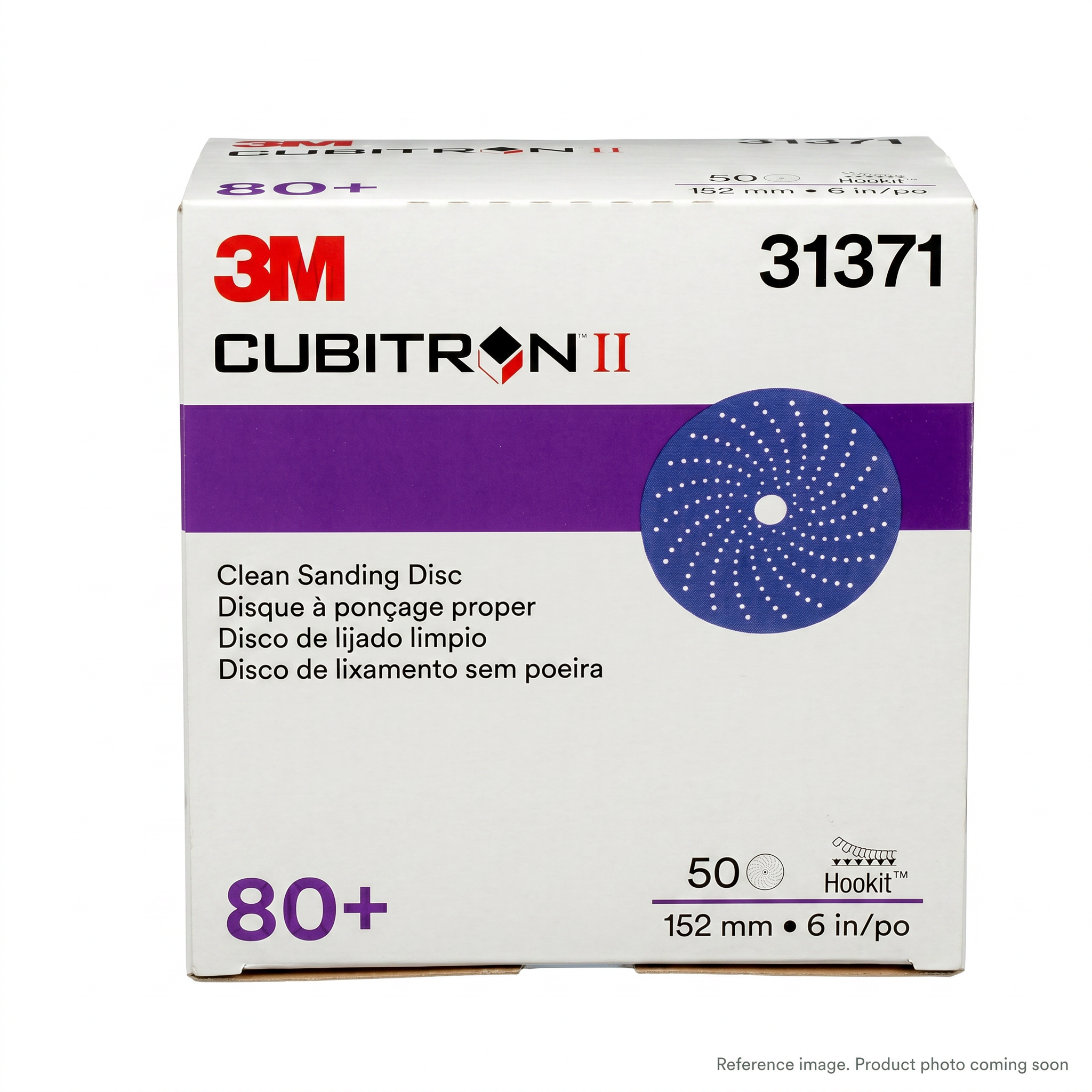 3M MMM31371 Abrasive Discs three-quarter angle product photo | stocked in BC, ships Canada-wide