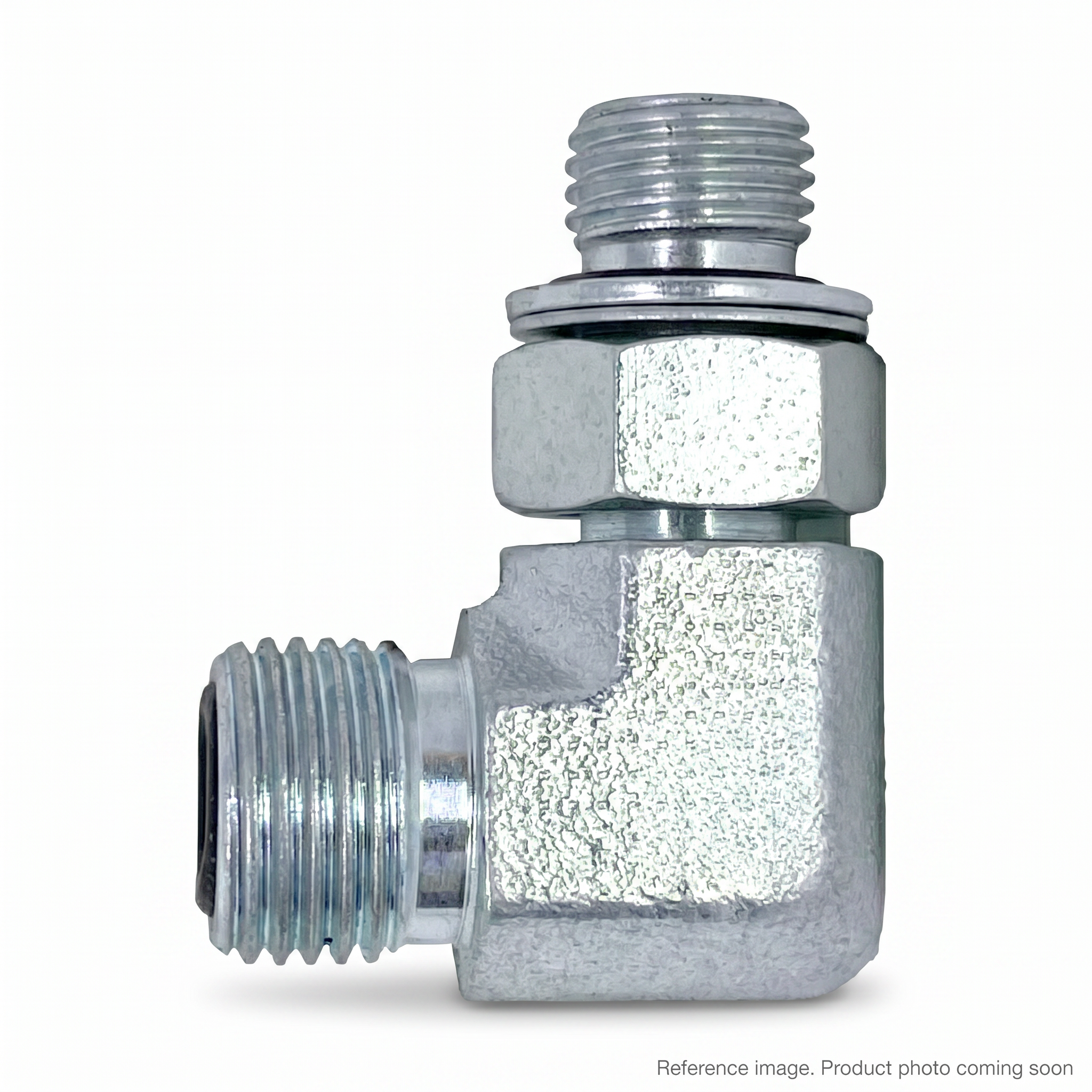 Adaptall N9606-12-S25-36 Hydraulic Adapters three-quarter angle product photo | stocked in BC, ships Canada-wide