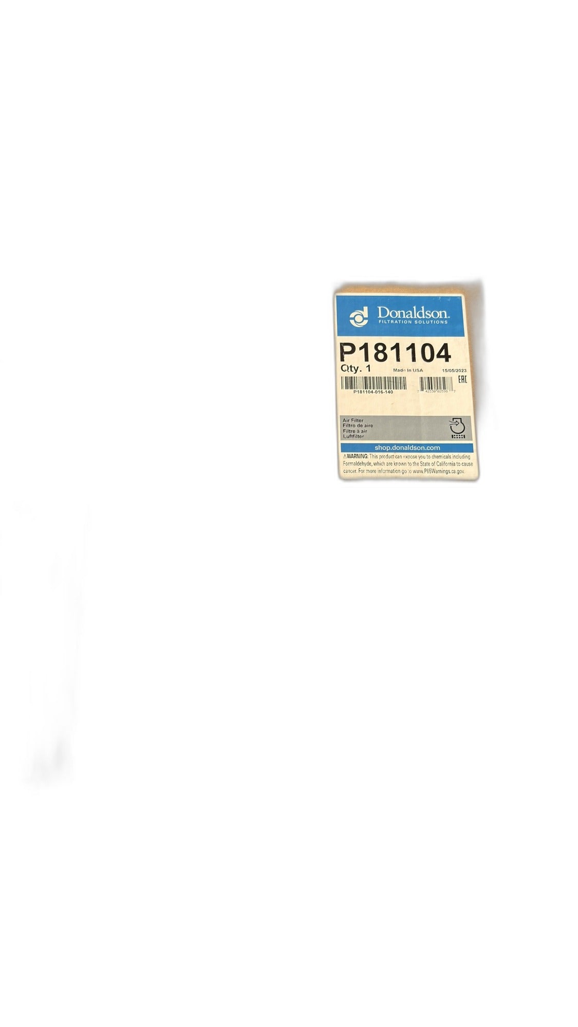 P181104 Donaldson Air Filter