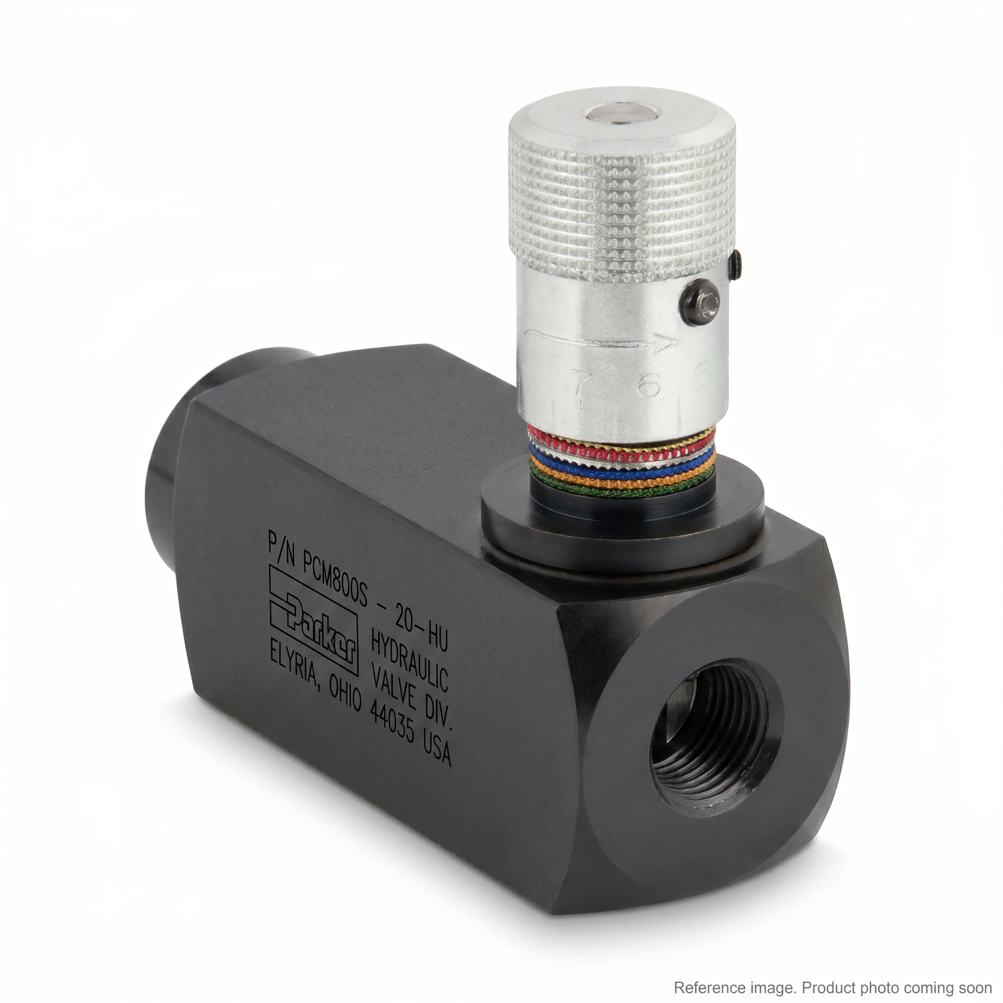 Parker PCM800S Hydraulic Components front product photo | stocked in BC, ships Canada-wide