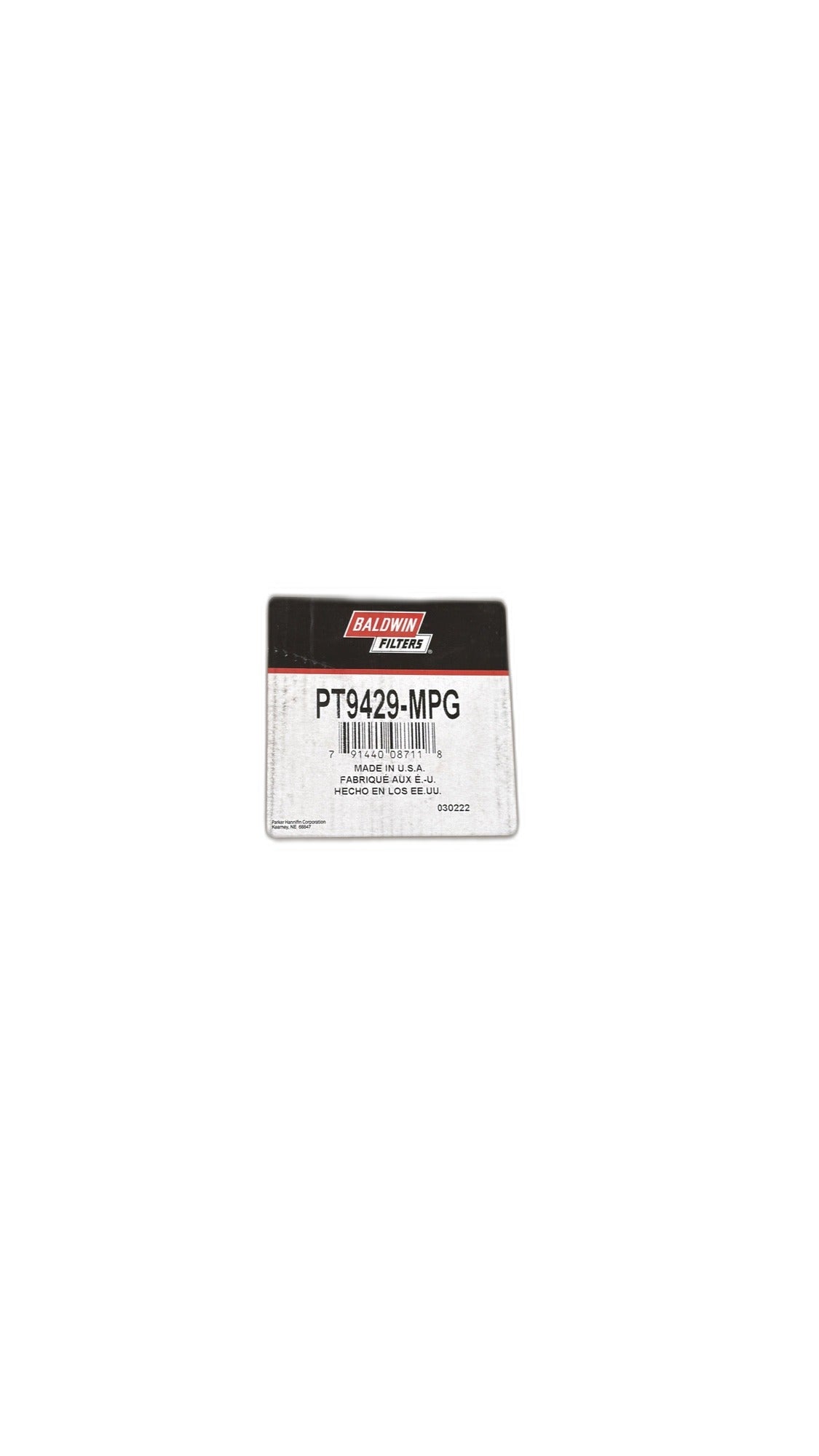 PT9429-MPG Baldwin Hydraulic Filter