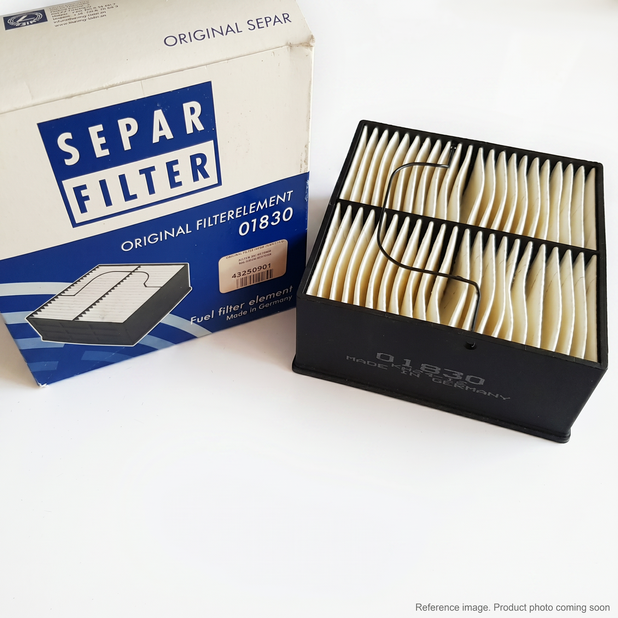 Separ S018303702 Filters three-quarter angle product photo | stocked in BC, ships Canada-wide
