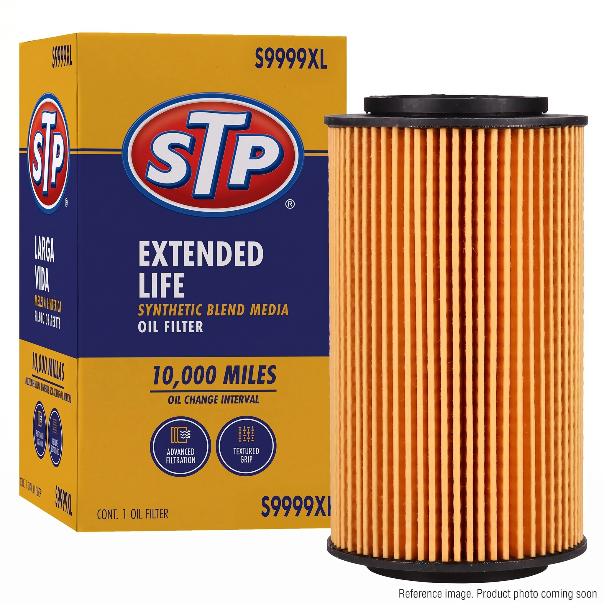 Hyundai SOH101206 Engine Oil Filter front product photo | stocked in BC, ships Canada-wide