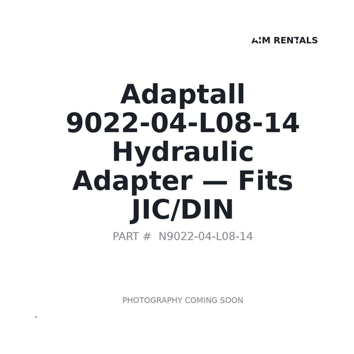 9022-04-L08-14 9022-04-L08-14 Hydraulic Adapters