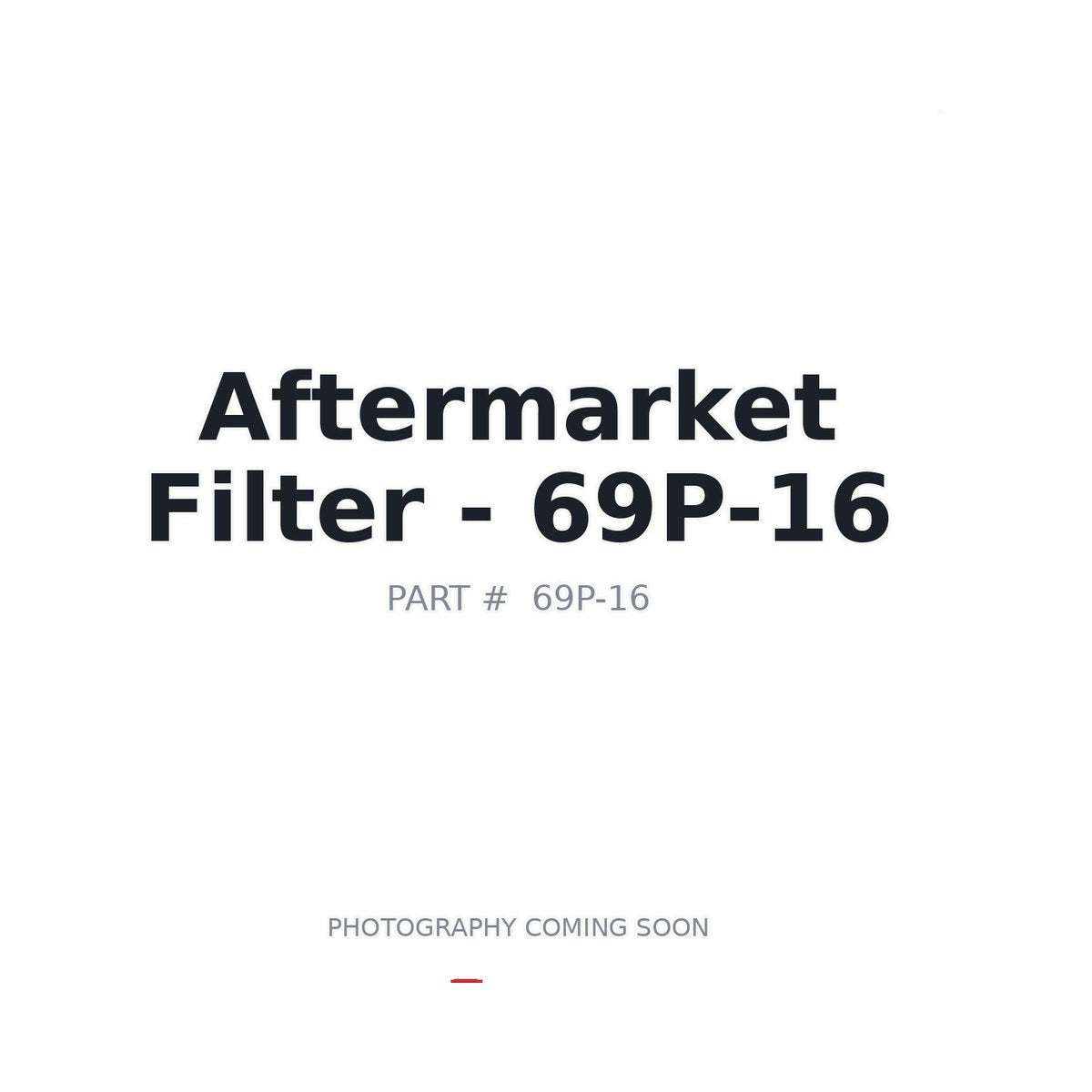 Aftermarket Filter