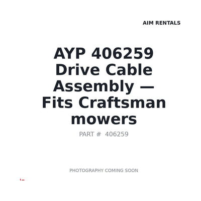 406259 406259 Control Cables