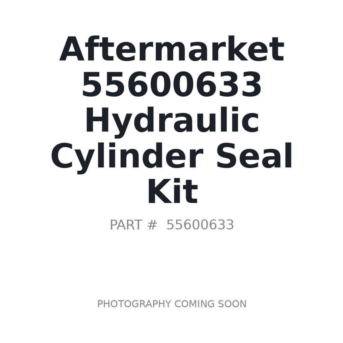 55600633 Bobcat Hydraulic Cylinder Seal Kit