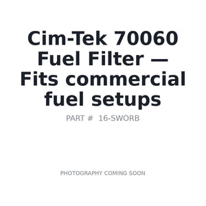 Cim-Tek 70060 Filters | Fits Commercial fuel setups | Stocked in BC, Ships Canada-Wide