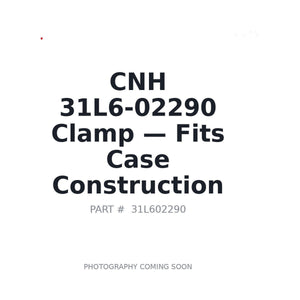 CNH 31L6-02290 Hardware | Fits Case Construction equipment | Stocked in BC, Ships Canada-Wide
