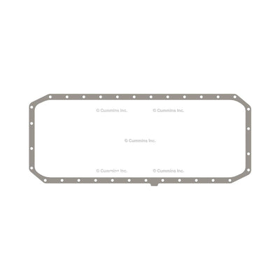4337596 Cummins Oil Pan Gasket - Fits Cummins 6B5.9, Cummins ISB6.7, Cummins QSB5.9, Cummins QSB6.7, Freightliner Business Class M2 106, International MV Series, Dodge Ram 2500 (2003-2018), Dodge Ram 3500 (2003-2018)