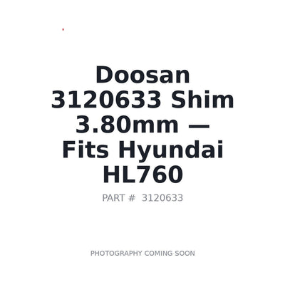 3120633 Doosan Shims