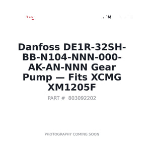 Danfoss DE1R-32SH-BB-N104-NNN-000-AK-AN-NNN Hydraulic Pumps | Fits XCMG XM1205F | Stocked in BC, Ships Canada-Wide
