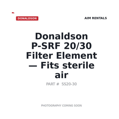 P-SRF 20/30 Donaldson Sterile air and gas filter housing