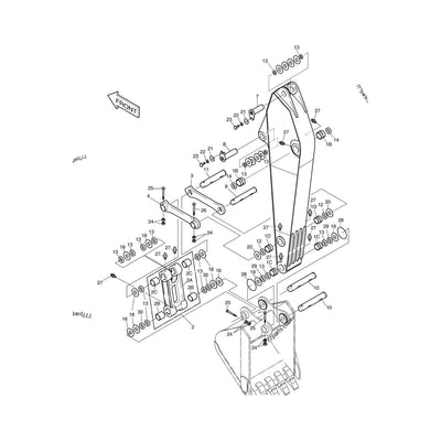 2110-1228B Doosan Bushings
