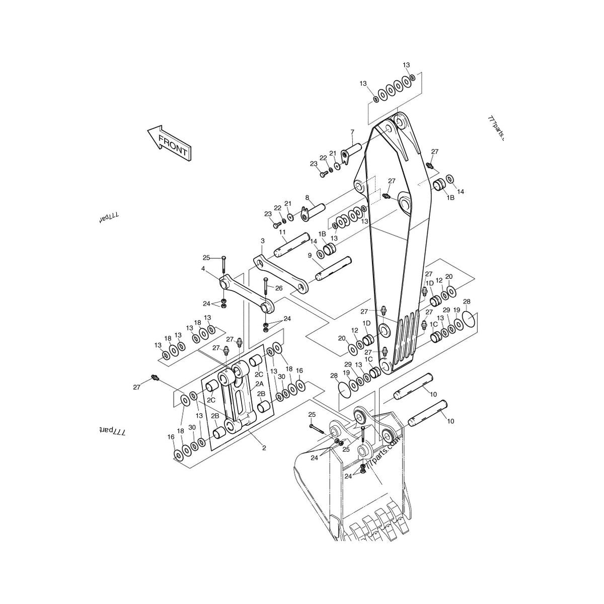 2110-1316A Doosan Bushings