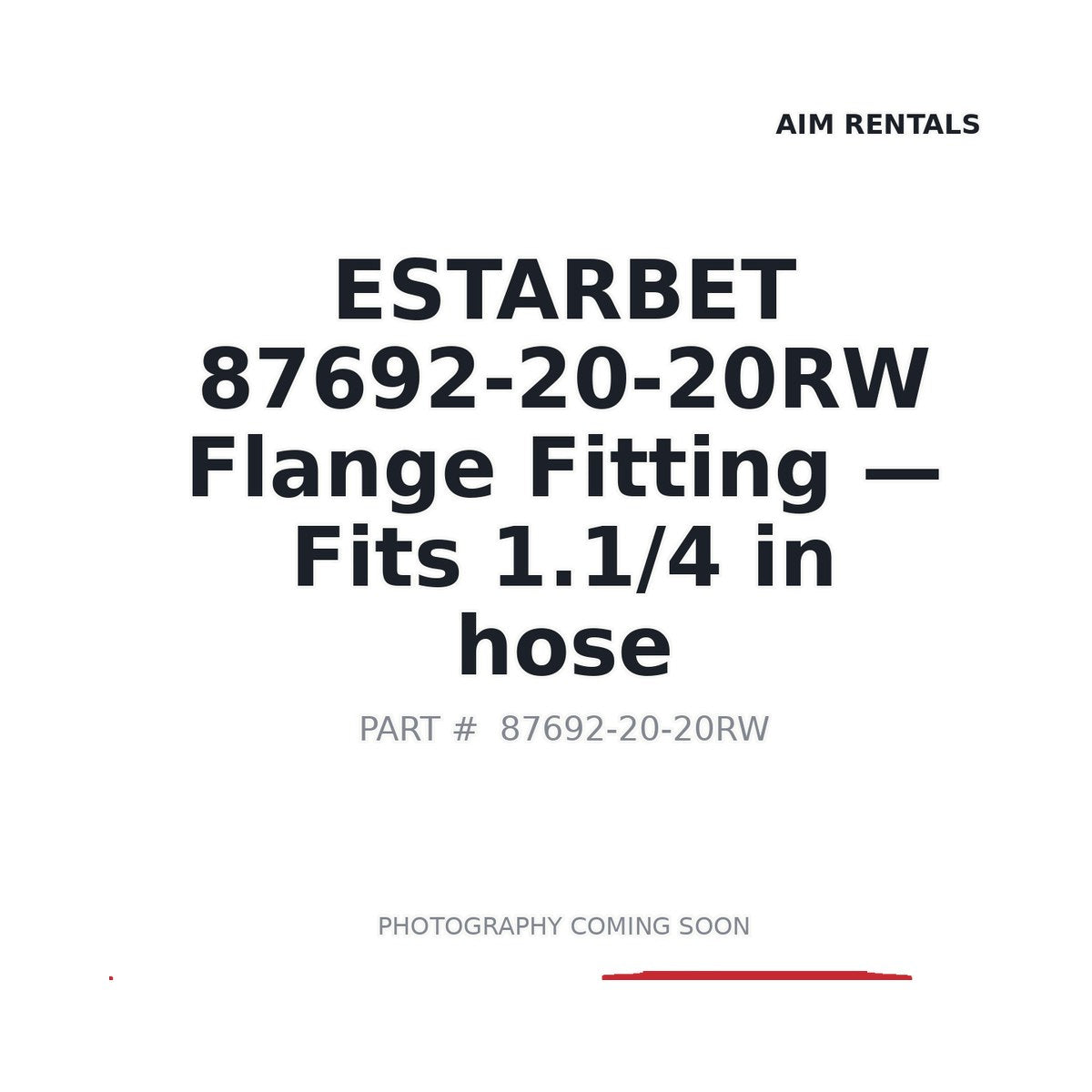 87692-20-20RW 87692-20-20RW Hydraulic Hose Fittings