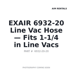 EXAIR 6932-20 Filters . Fits 1-1/4 in Line Vacs | Fits EXAIR 1-1/4 in Line Vac | Stocked in BC, Ships Canada-Wide