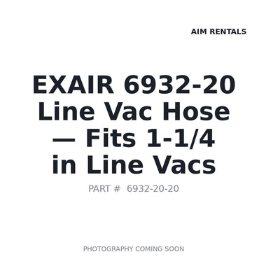 6932-20 6932-20 Filters . Fits 1-1/4 in Line Vacs