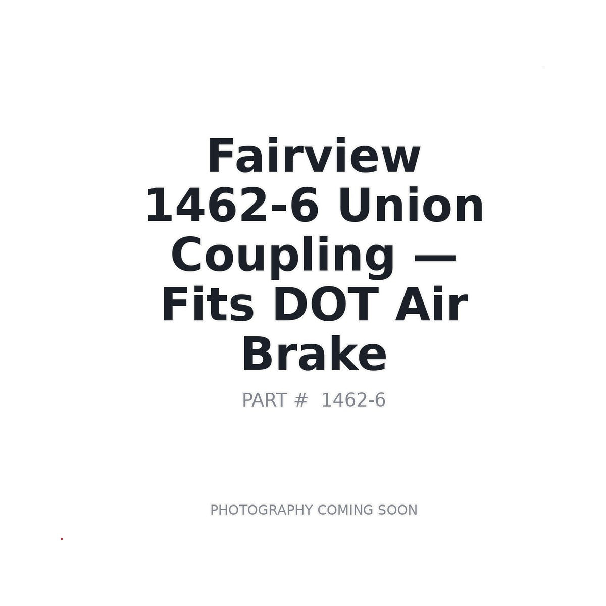 1462-6 1462-6 Air Brake Fittings