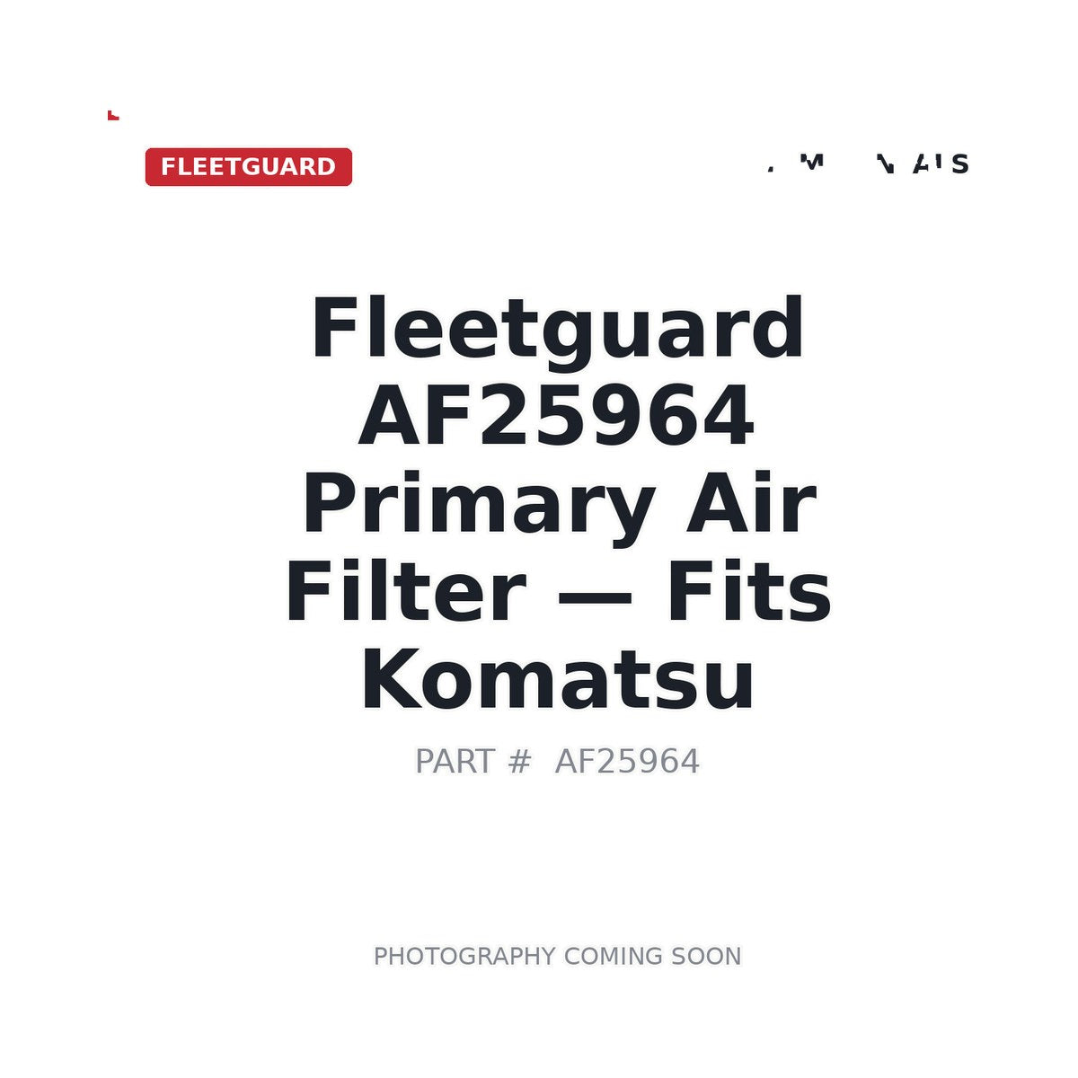 AF25964 Fleetguard Air Filter
