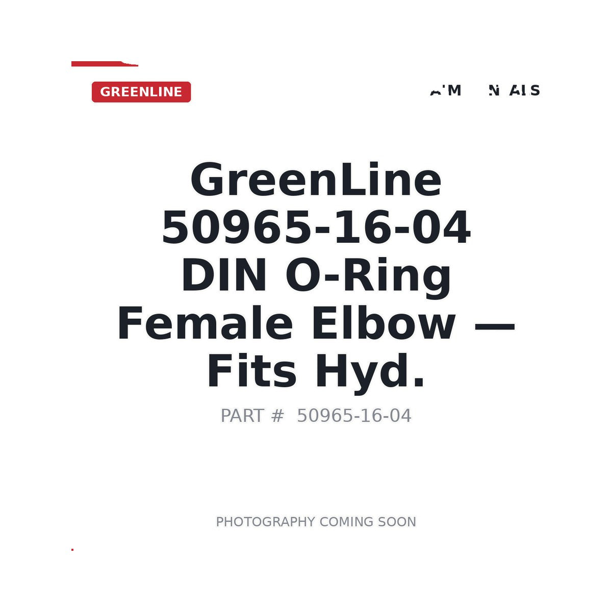 50965-16-04 50965-16-04 Hydraulic Fittings