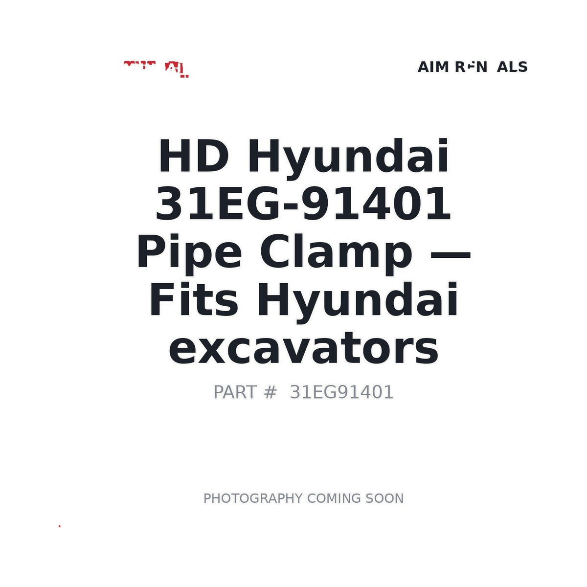 31EG-91401 Hyundai 31EG-91401 Hose Clamps