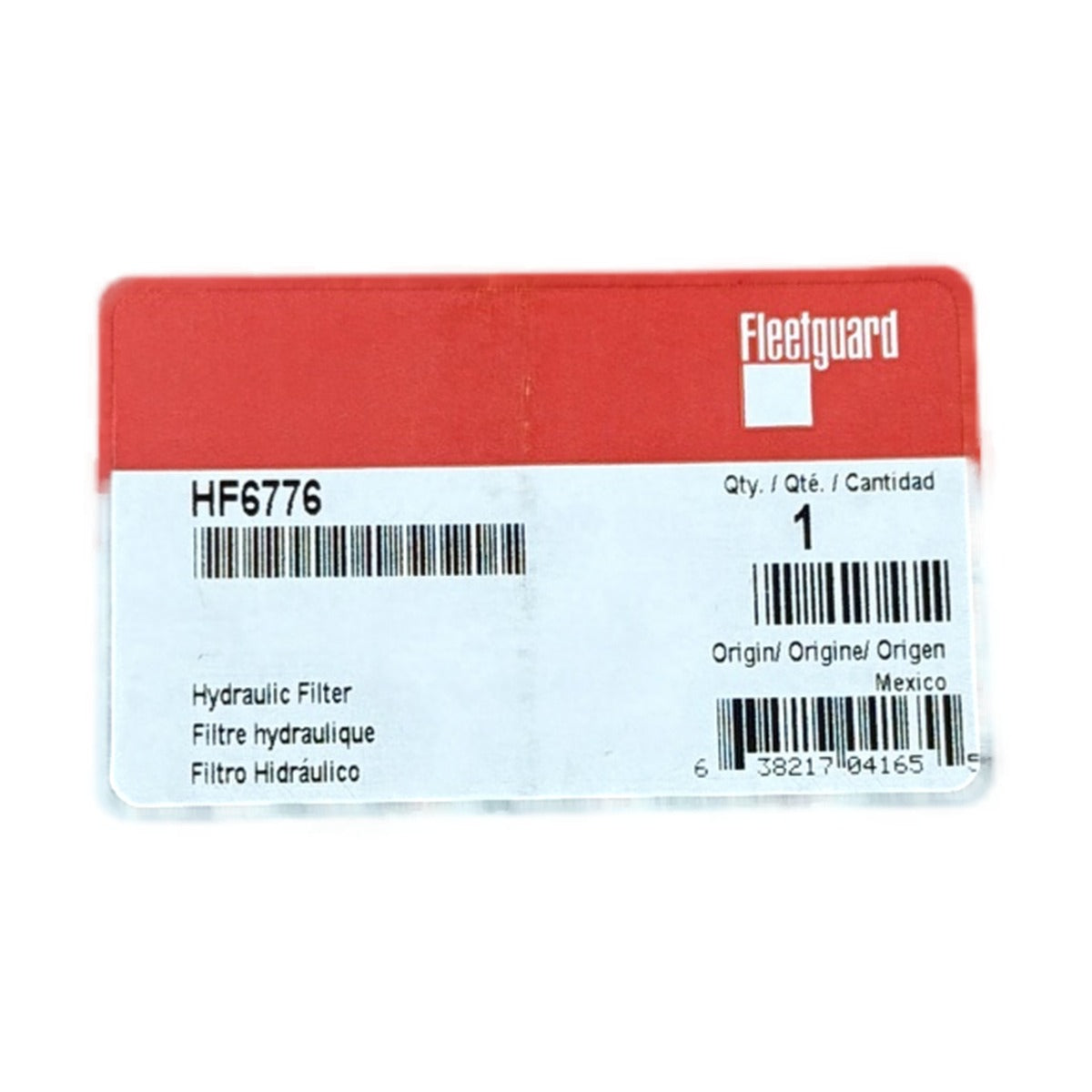 HF6776 Fleetguard Hydraulic filter