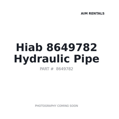 Hiab 8649782 Hydraulic Pipe