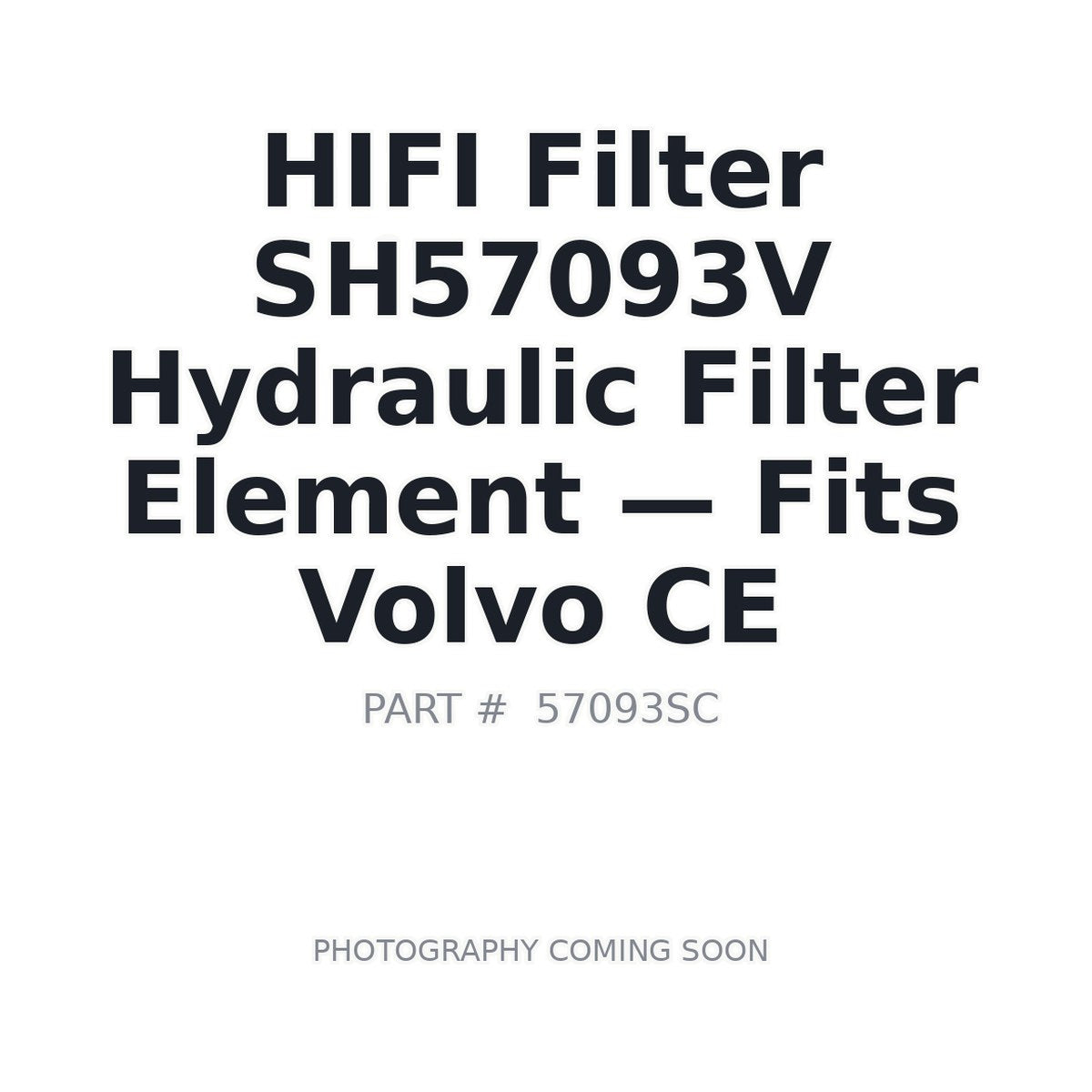 SH57093V Filter SH57093V Filters