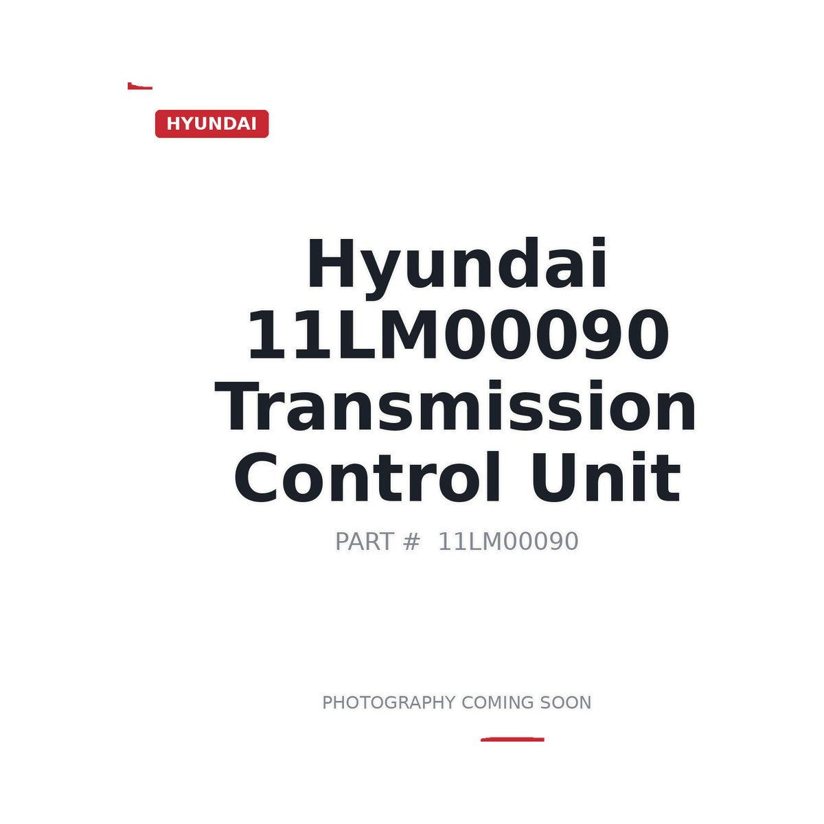11LM00090 Hyundai Transmission Control Unit