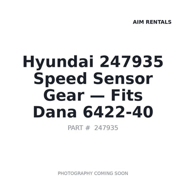247935 Hyundai Speed Sensor Gear . Fits Dana 6422-40 - Fits Dana 6422-40
