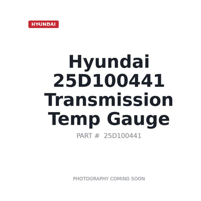 25D100441 Hyundai Transmission Temp Gauge