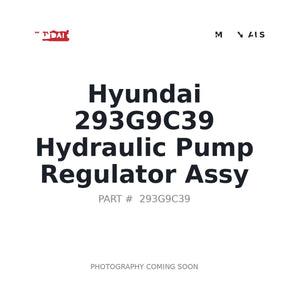 Hyundai 293G9C39 Hydraulic Pump Regulator Assy | Fits Hyundai excavators | Stocked in BC, Ships Canada-Wide
