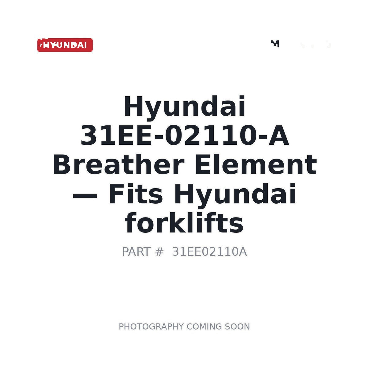 31EE-02110-A Hyundai Filters