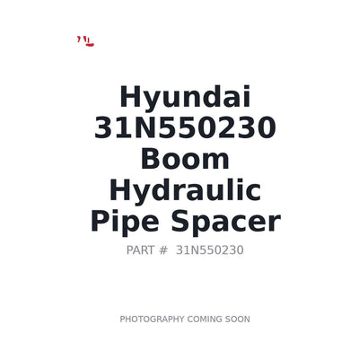31N550230 Hyundai Boom Hydraulic Pipe Spacer